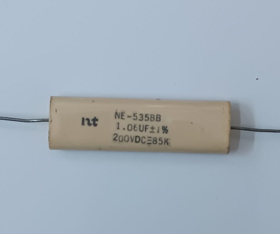 1.06UF 200VDC  %1 AXIEL KONDANSATÖR NE-535BB NT