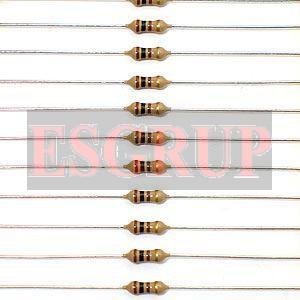 5.1Ω  %5  KARBON FİLİM DİRENÇ 1/4W
