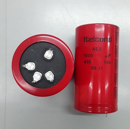 1000UF 450V KONDANSATÖR 40X75 ITELCOND
