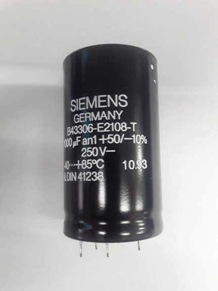 1000UF 250V KONDANSATÖR 5 PİMLİ B43306-E2108-T (40X72) SIEMENS