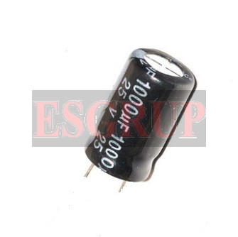 1000UF 25V (10X20) KONDANSATÖR   SAMWHA ELECTRIC 