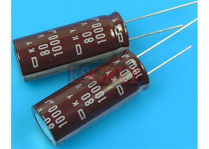  1000UF 80V (18X40) KONDANSATÖR   NIPPON  105 DERCE SXE