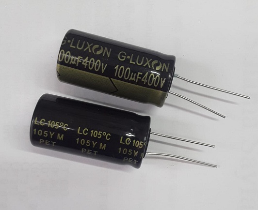 100UF 400V (18X35) 105°C KONDANSATÖR  G-LUXON