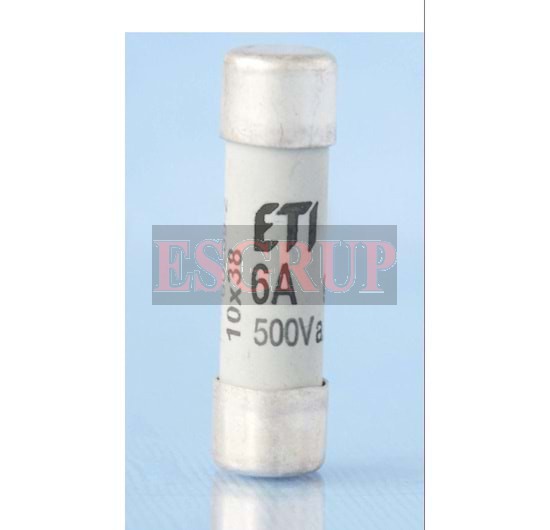 10X38  20A 400VAC PORSELEN SİGORTA  ETI