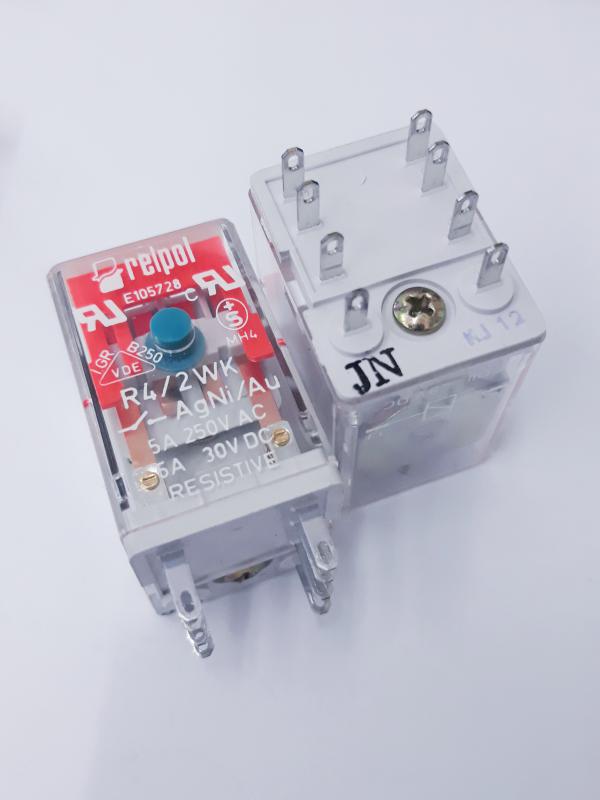 110V DC 4 KONTAK RÖLE E105728 RELPOL
