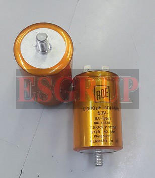 15000UF 63V  -10/+50%  VİDALI KONDANSATÖR   40X61