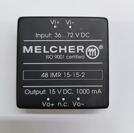 48IMR15-15-2 CONVERTÖR İN:36-72VDC AUT:15VDC+- 1000MA MELCHER