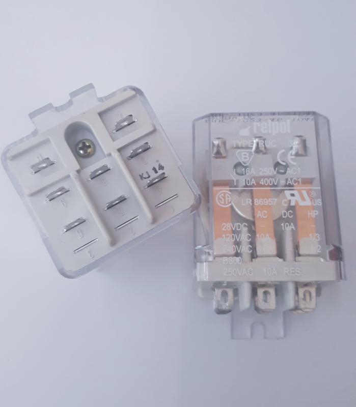 RUC-1023-46-1048  RÖLE 48VDC 3 KONTAK 16A 250VAC RELPOL