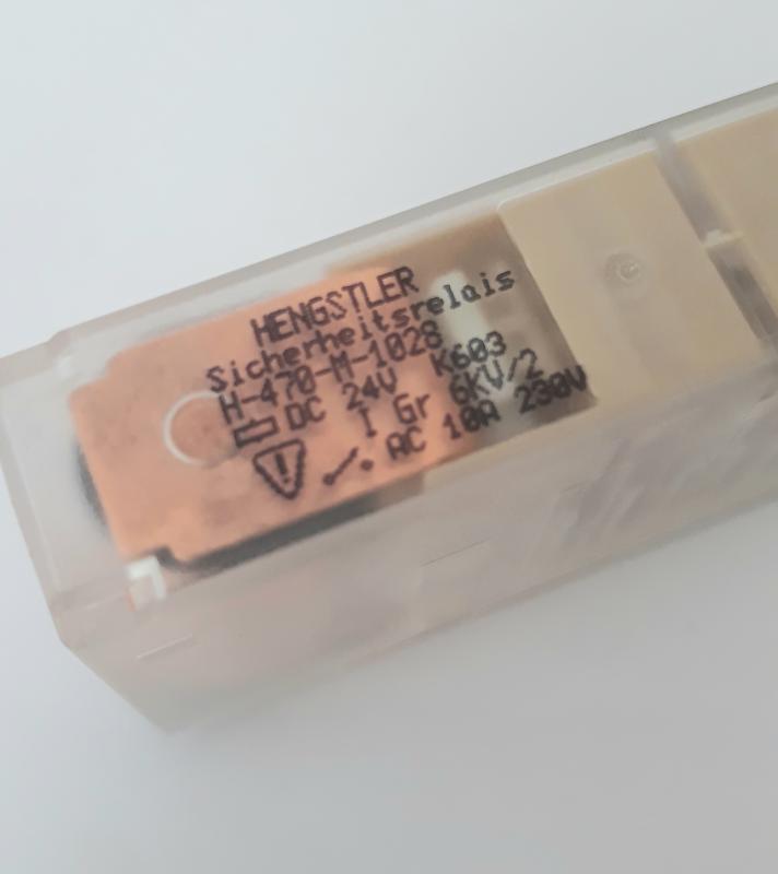 H-470-M-1028 RÖLE 24VDC 6 KONTAK HENGSTLER