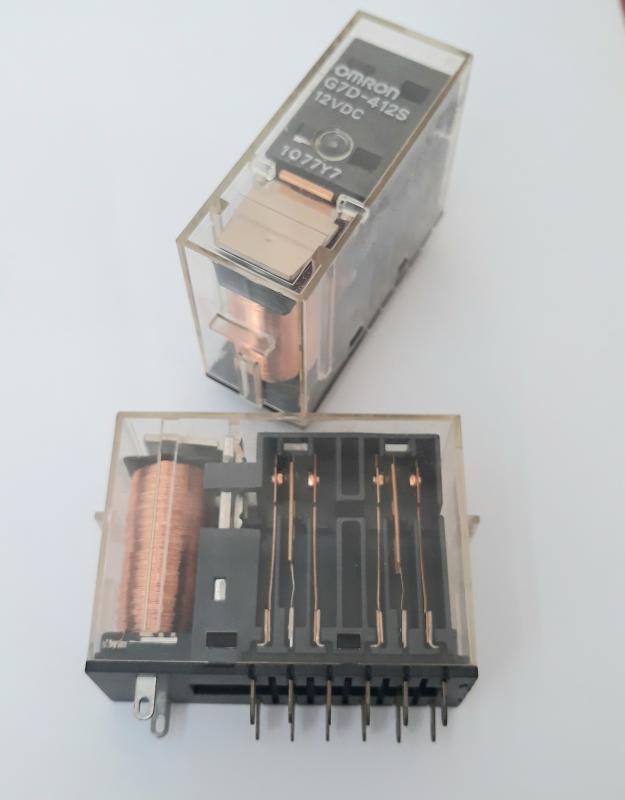 G7D-412S 12VDC RÖLE 4 KONTAK OMRON