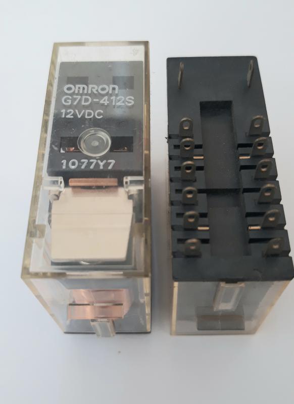 G7D-412S 12VDC RÖLE 4 KONTAK OMRON