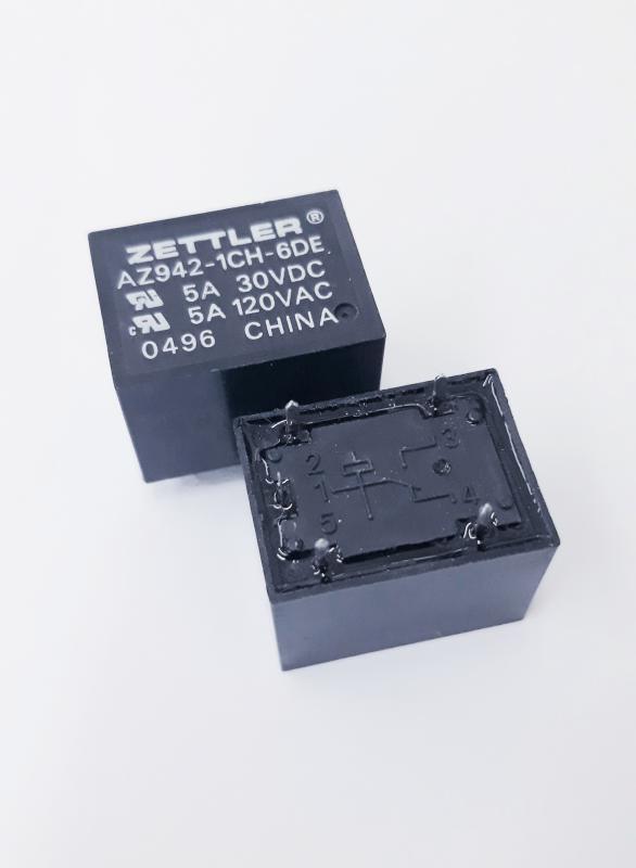 AZ942-1CH-6DE RÖLE 6VDC MSOPT ZETTLER