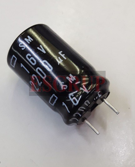 2200UF 16V  16X25  85 DERECE NIPON