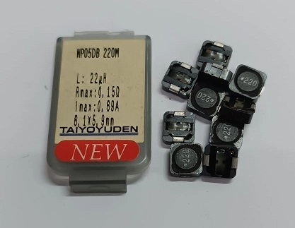 22UH SMD BOBİN NP05DB 220M 0,69A TAIYO YUDEN 