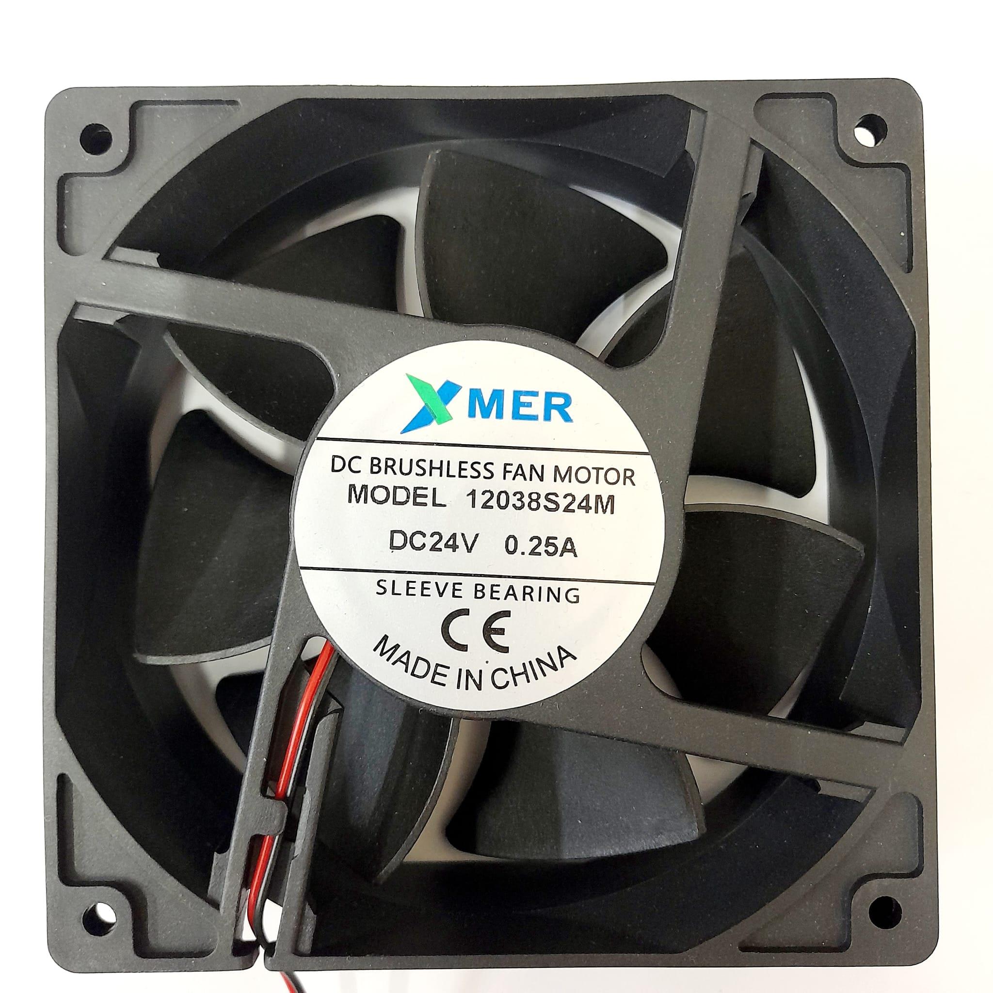 12038S24M 120X120X38 DC 24V 0,25A FAN XMER