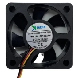 5015S24H 50X50X15 DC 24V 0,10A 3P FAN XMER