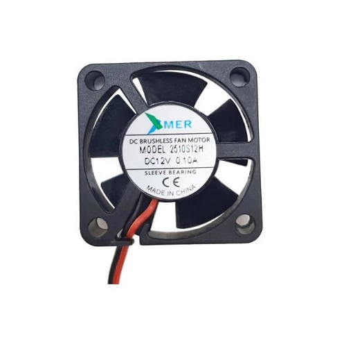2510S12H 25X25X10 12V 0,10A FAN 2PİNLİ XMER