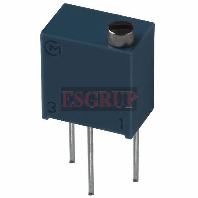 VTM260W100 TRİMPOT 25 TUR MİNİ 10R  DİK