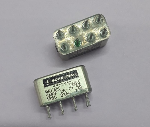 SMRF 26C1S6 RELAIS 700 OHM  RÖLE HERMATİK 26V SCHALTBAU