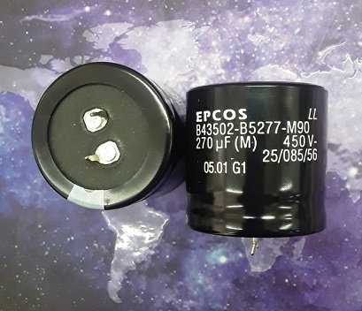 270UF 450V KONDANSATÖR 35X35 SNAP EPCOS