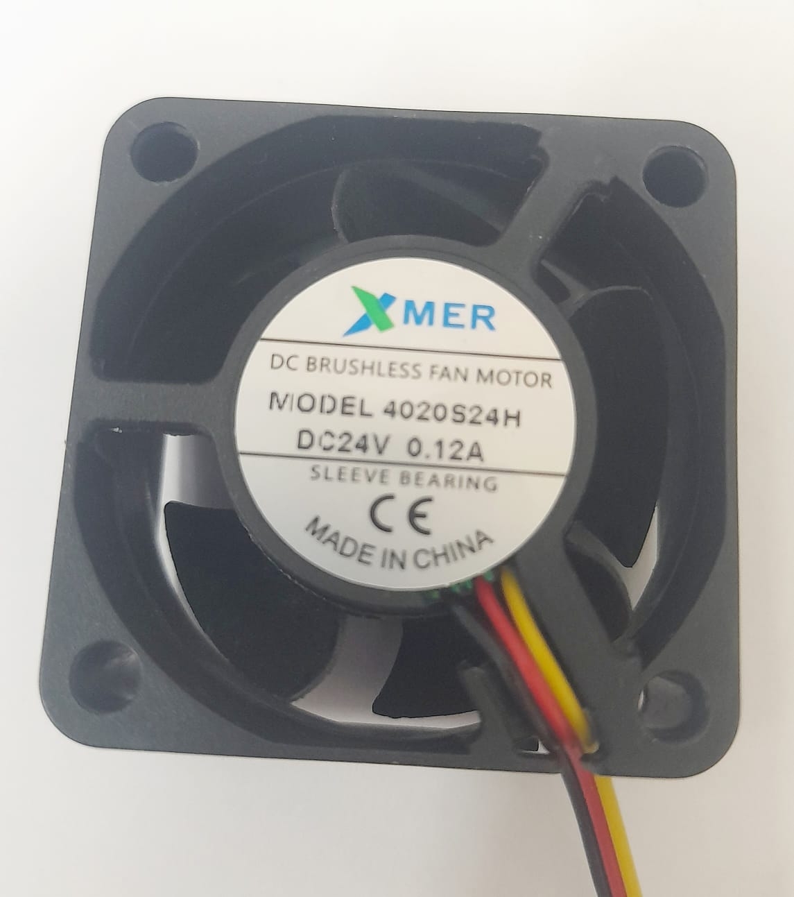 4020S24H 40X40X20 DC 24V 0,12A 3P FAN XMER
