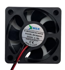 5015S24H 50X50X15 DC 24V 0,15A 2P FAN XMER