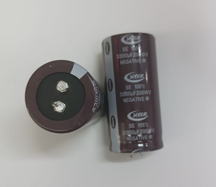3300UF 200V (35X72) KONDANSATÖR SNAP SECON