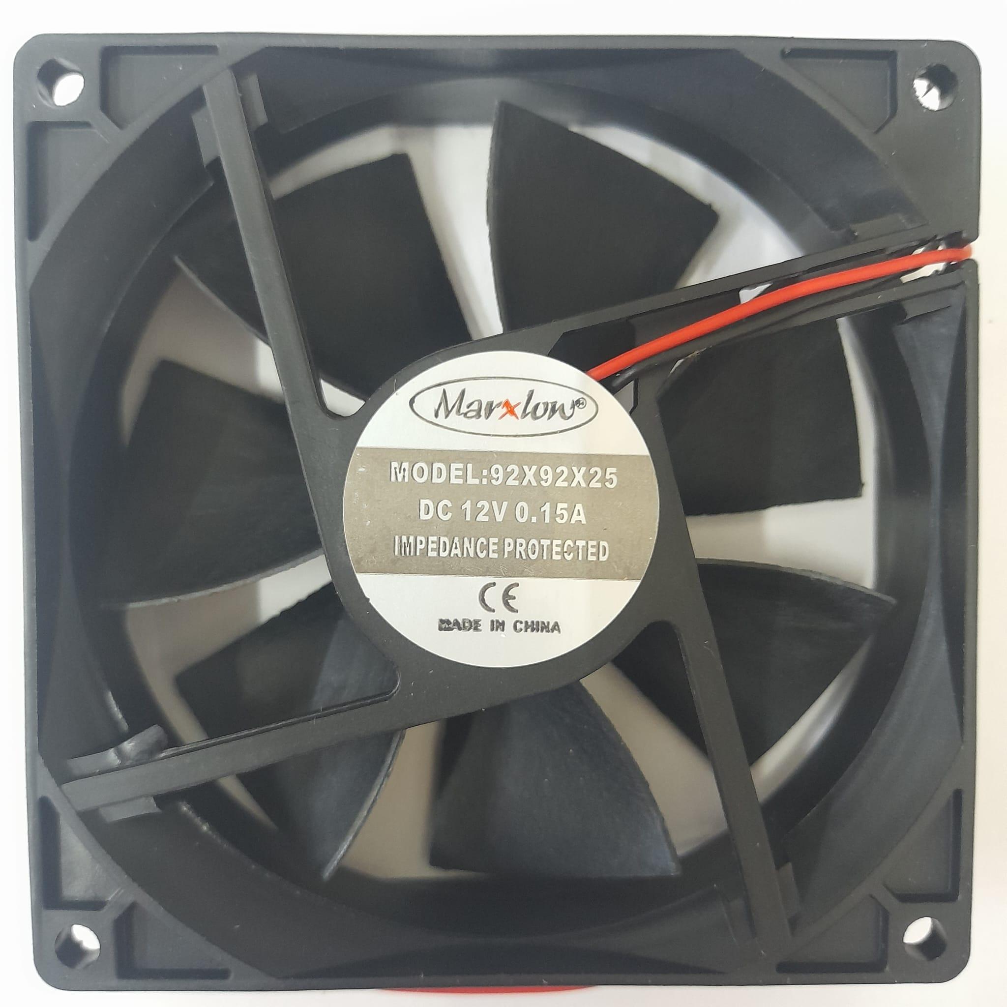 92X92X25 DC 12V 0,15A 2P FAN MARXLOW