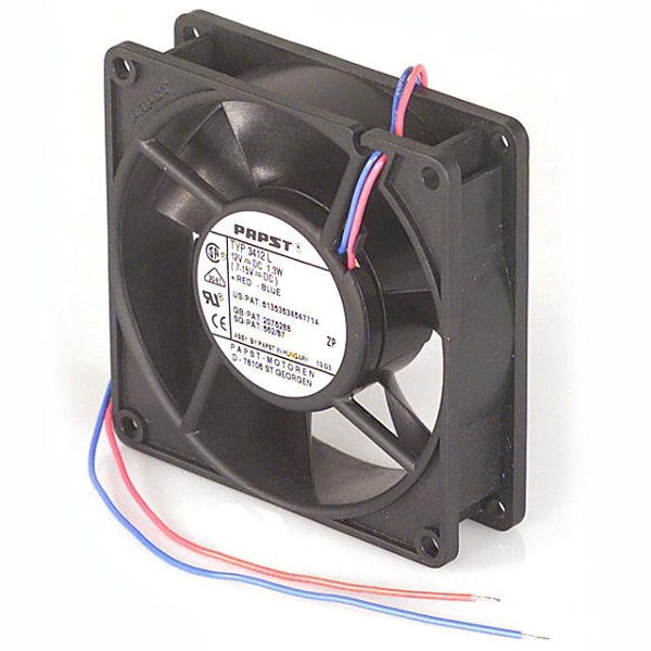 3412 PAPST DC12V 2,4W  FAN 92X92X25 2 UCLU