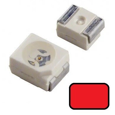 67-21SRC/L2/TR8  3528 KIRMIZI SMD LED 660nm 120 DERECE Automotive led Everlight