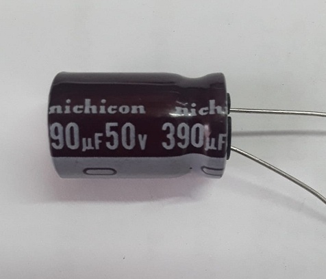 390UF 50V (13X20) 105°C KONDANSATÖR NİCHİCON