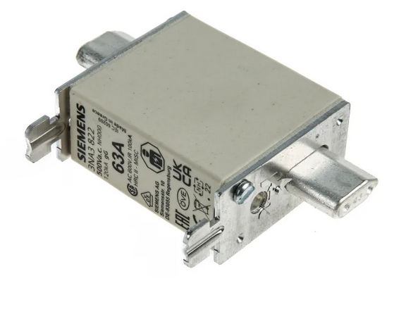 3NA3 822  63 AMPER NH00 BOY BIÇAKLI SİGORTA SIEMENS