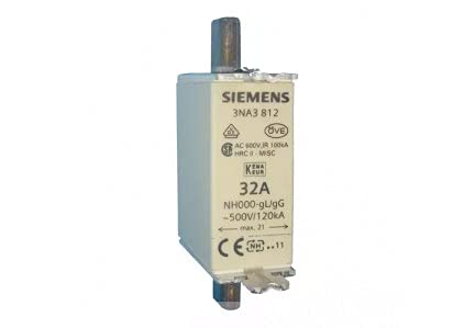3NA3 812  32AMPER NH00 BOY BIÇAKLI SİGORTA SIEMENS