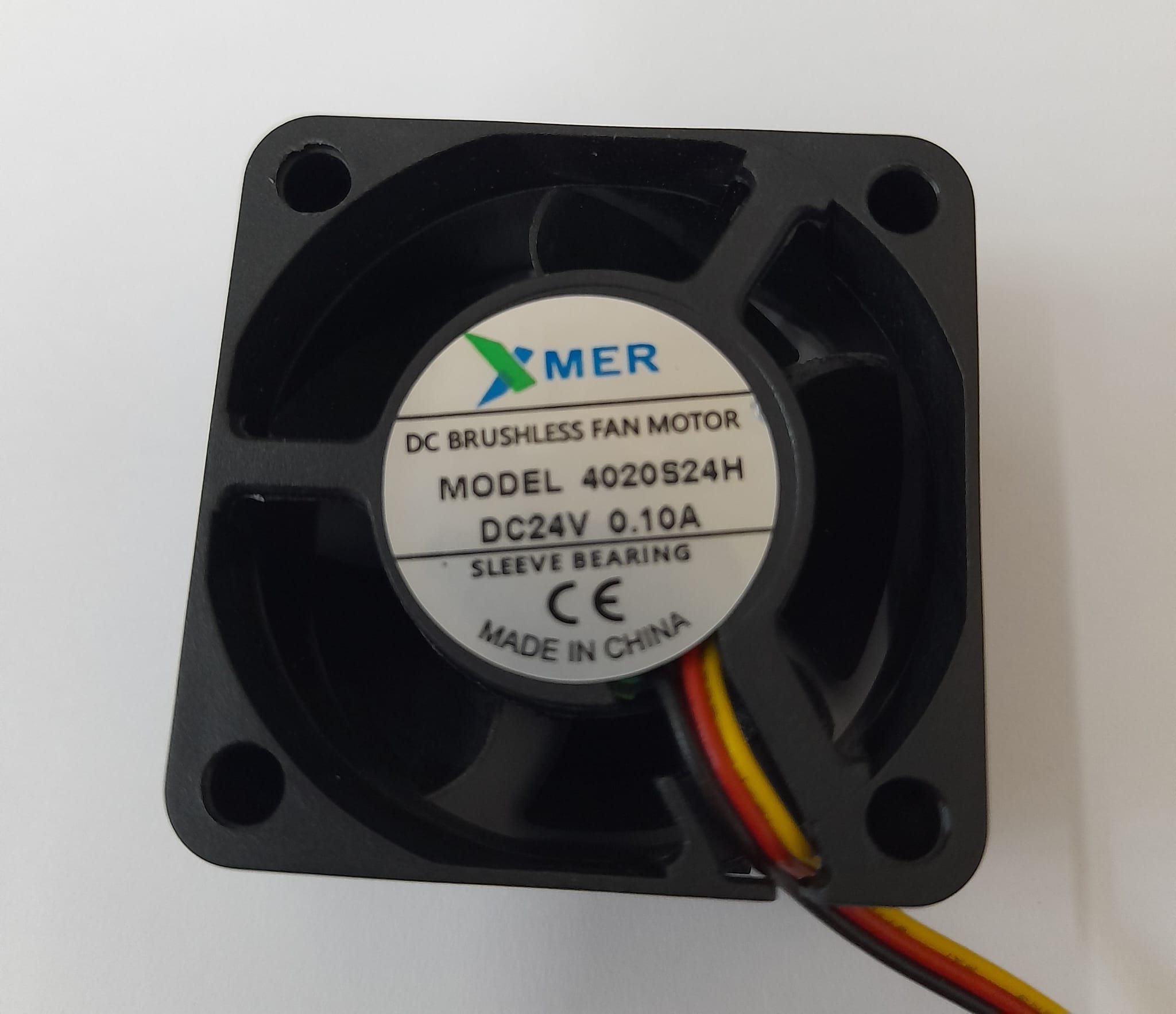 4020S24H 40X40X20 DC 24V 0,10A 3P FAN XMER