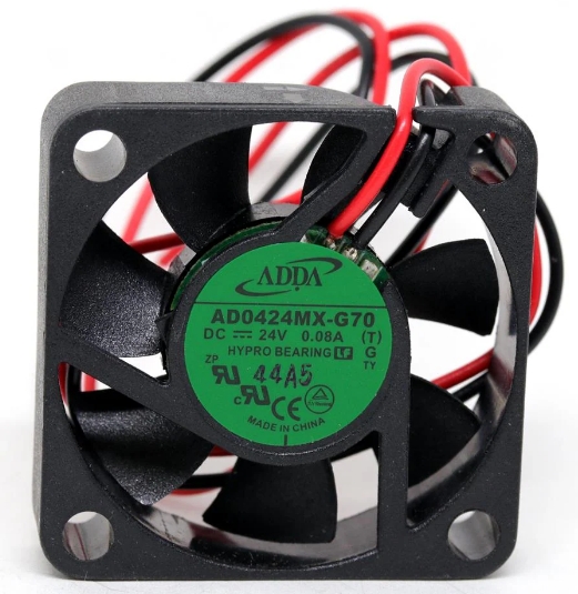 AD0424MX-G70 40X40X10 DC 24V 0,08A 2P FAN ADDA