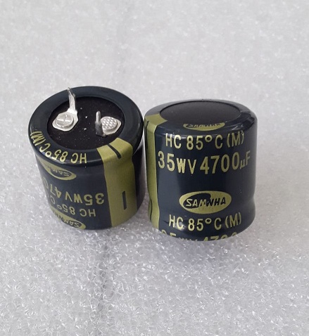 4700UF 35V SNAP 25,4X25 SAMWHA