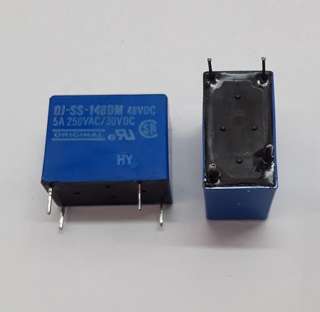 QJ-SS-148DM RÖLE 48VDC 5A 250VAC ORIGINAL
