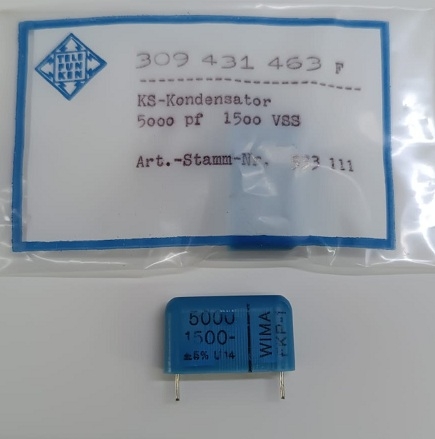5000PF 1500V KONDANSATÖR (RM22,5MM) WIMA FKP-1