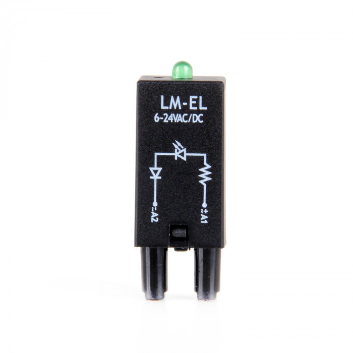 RÖLE SOKET LED MODÜLÜ 6-24V AC/DC 2PİN  YEŞİL