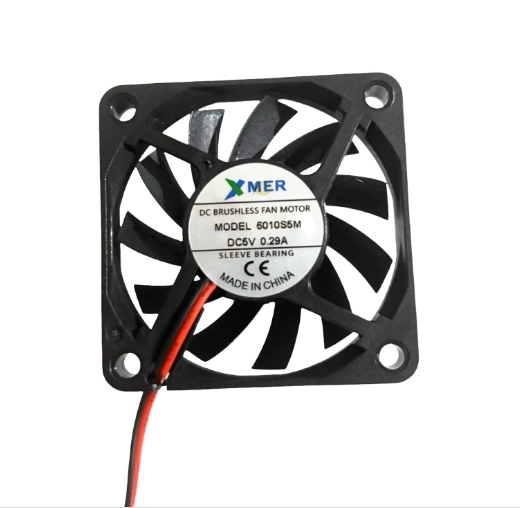 6010S5M 60X60X10 5V 0,29A FAN 2PİN XMER