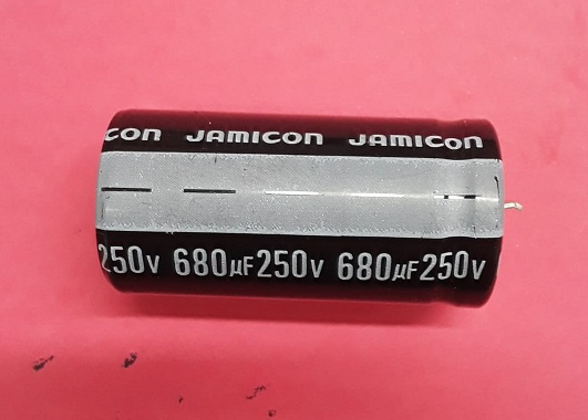 680UF 250V 26X52 SNAP KONDANSATÖR JAMICON