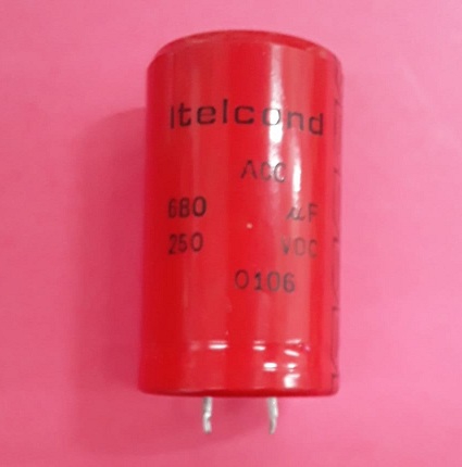 680UF 250V 30X52 SNAP KONDANSATÖR  ITELCOND
