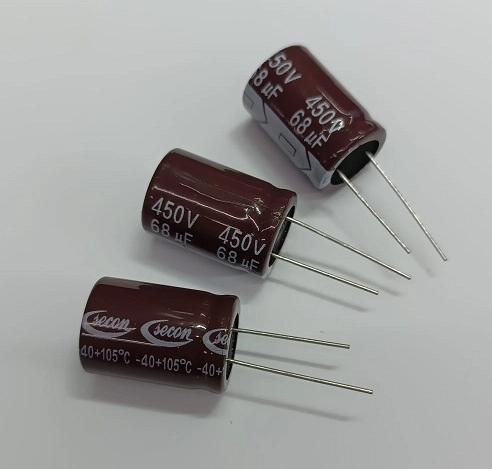 68UF 450V  KONDANSATÖR (18X26)  105DERECE SECON