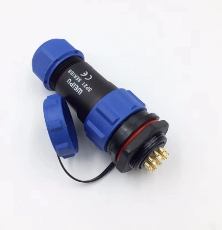  SP21 6 PİN PANEL TİPİ DİŞİ-ERKEK TAKIM KONNEKTÖR IP68