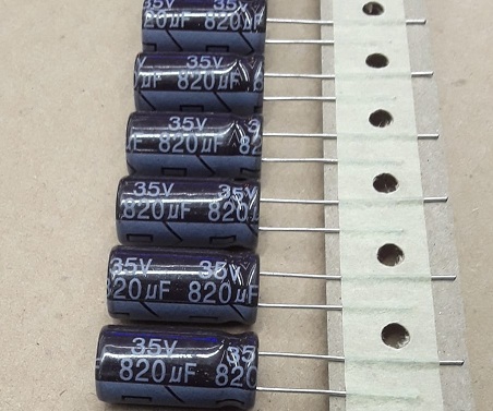 820UF 35V (10X21) KONDANSATÖR  105C
