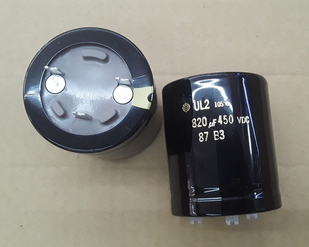 820UF 450V KONDANSATÖR  50X60 105 DERECE UL2 HITACI