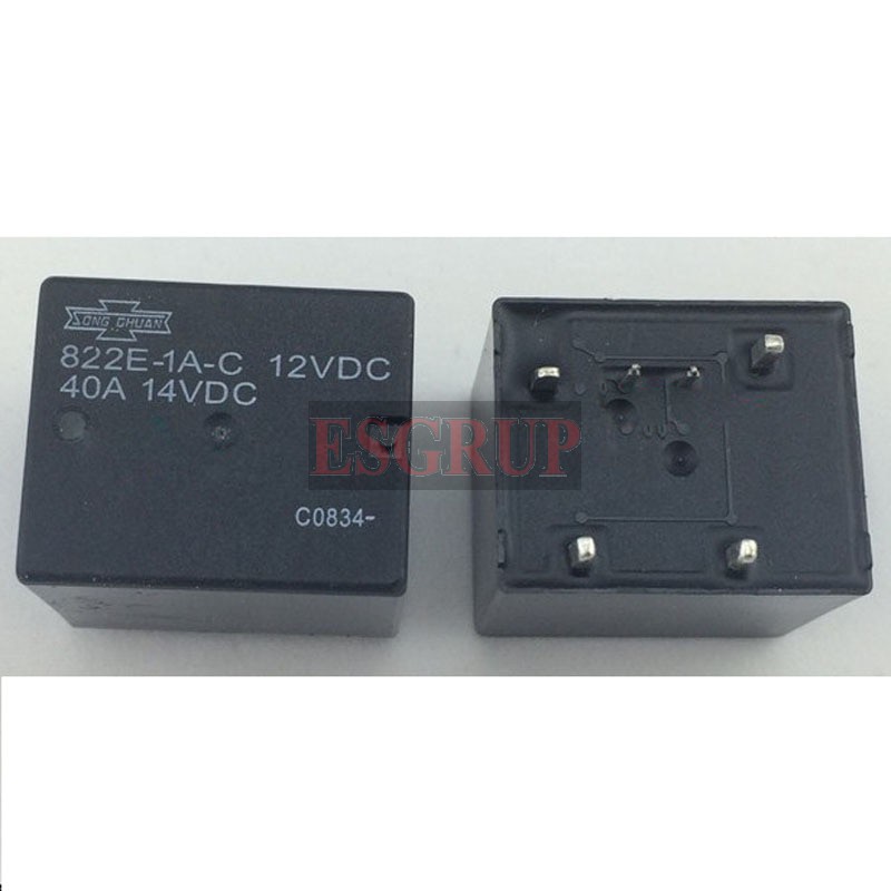 822E-1C-C 12VDC   RELAY POWER 20A 12VDC AUTOMOTIVE FORM C SPDT  OTO RÖLE