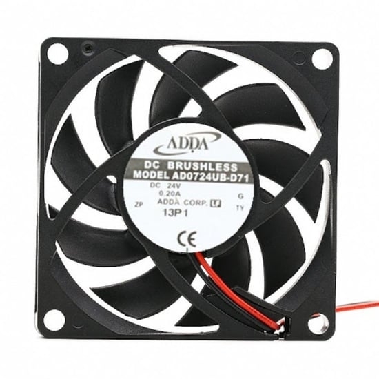 AD0724UB-D71 70X70X15 DC 24V 0,20A 2P FAN ADDA