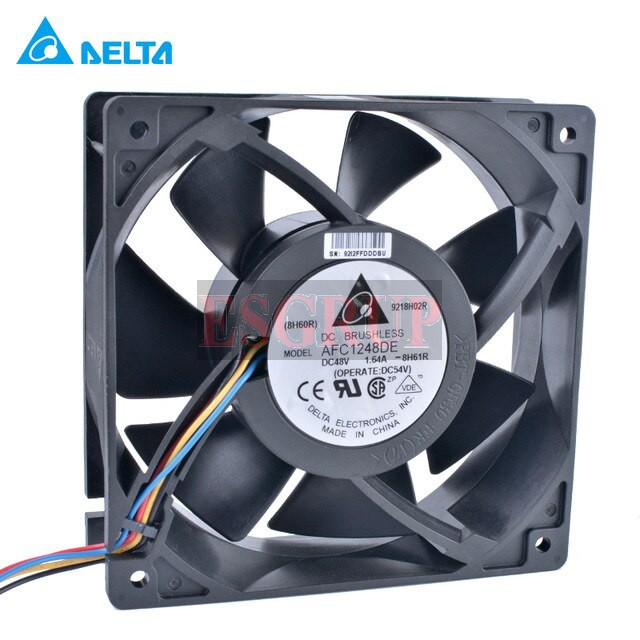 AFC1248DE   120X120X38MM 48VDC  1,64A  FAN  DELTA 4 UÇLU