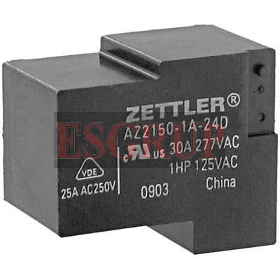 AZ2150-1A-9G  T-RÖLE 9V 30A  ZETTLER